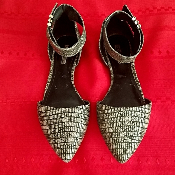 BCBGeneration Shoes - BCBGeneration Gator Leather Flats